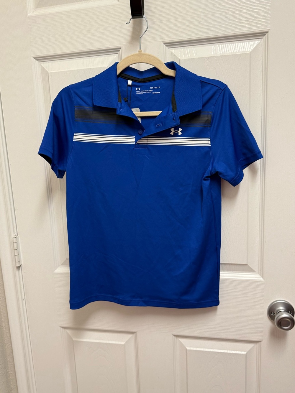 NWT Under Armour Blue Polo